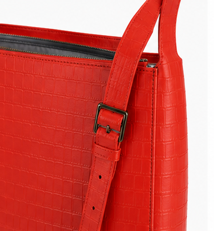 ❤️ Bolso shoulder efecto coco – Elegancia minimalista