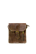 🤎 Bolso bandolera de cuero vintage – Compacto y con estilo