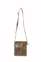 🤎 Bolso bandolera de cuero vintage – Compacto y con estilo