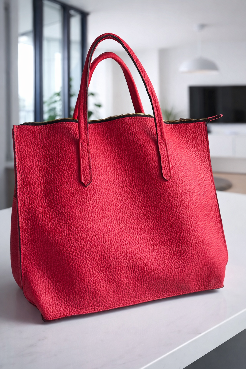 Bolso Tote de Piel