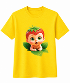 Nuestras camisetas🍓🥦 Strawberry Baby &amp; Angry Broccoli Collection algodón de alta calidad