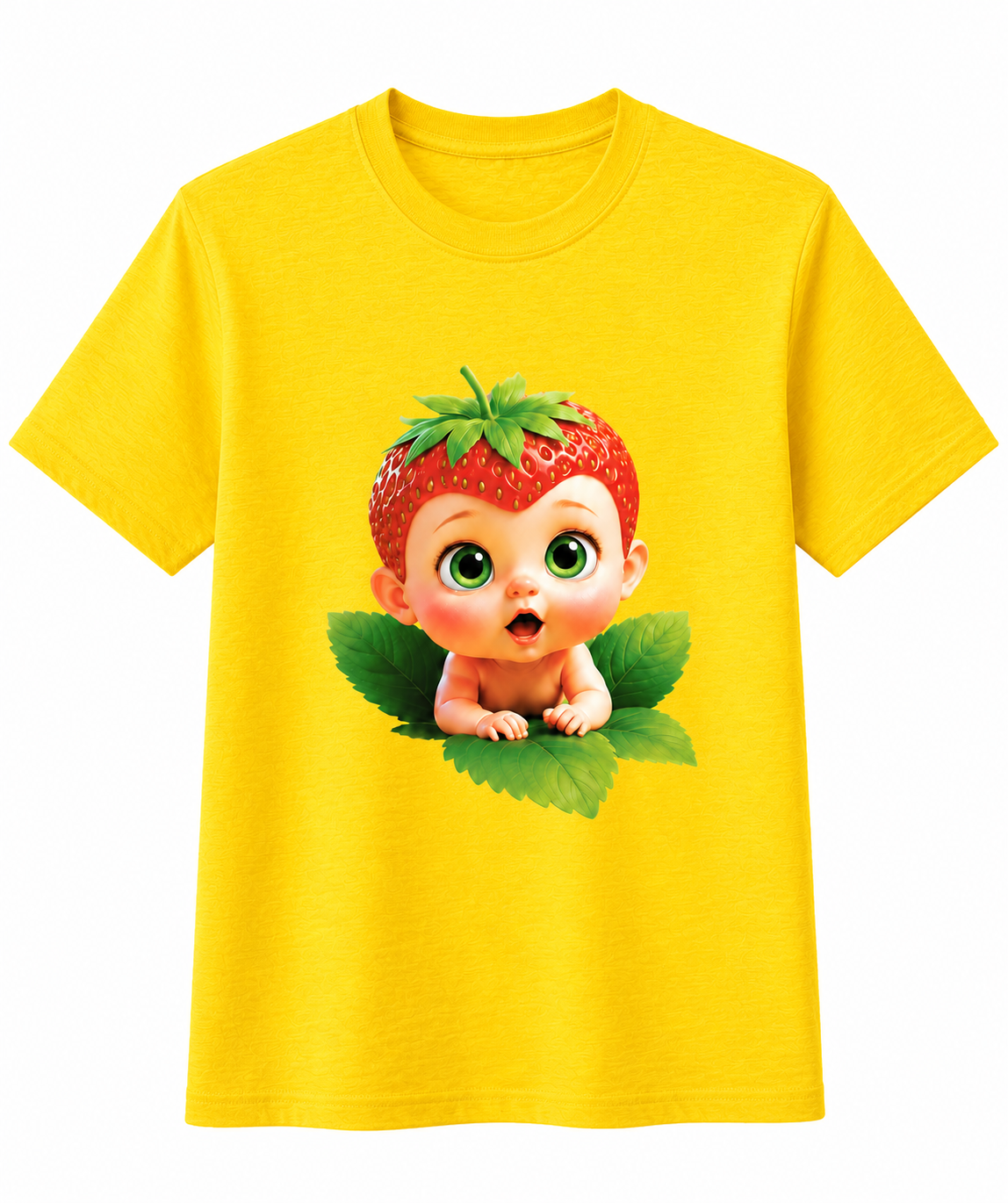 Nuestras camisetas🍓🥦 Strawberry Baby &amp; Angry Broccoli Collection algodón de alta calidad