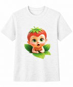 Nuestras camisetas🍓🥦 Strawberry Baby &amp; Angry Broccoli Collection algodón de alta calidad