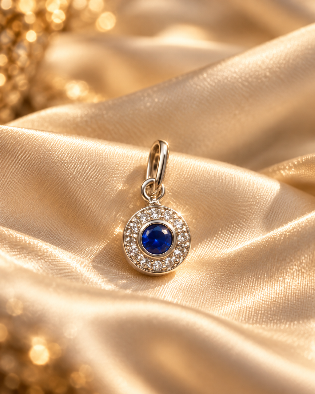 💙 Colgante Zafiro · Plata 925 · Hecho a Mano