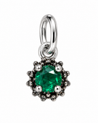 💚 Colgante Esmeralda · Plata 925 · Hecho a Mano