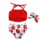 🍓 Conjunto infantil verano “Strawberry Dream” 🍓