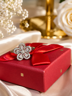 ✨💍 Anillo floral de plata — pieza única