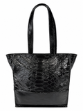 Bolso Tote Black Snake Effect
