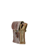 🤎 Bolso bandolera de cuero vintage – Compacto y con estilo
