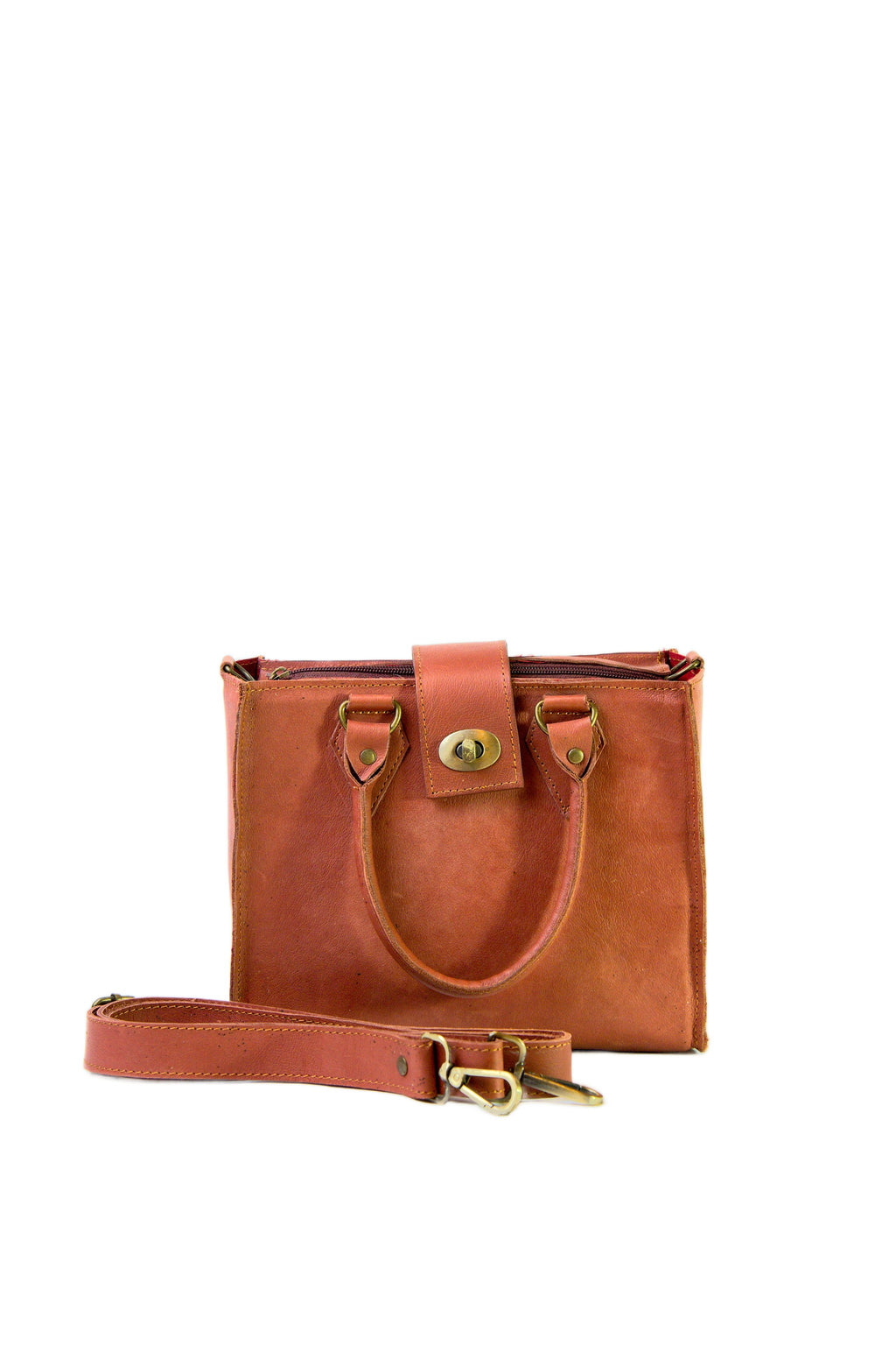 ❤️ Bolso de cuero elegante con bandolera – Sofisticación y funcionalidad