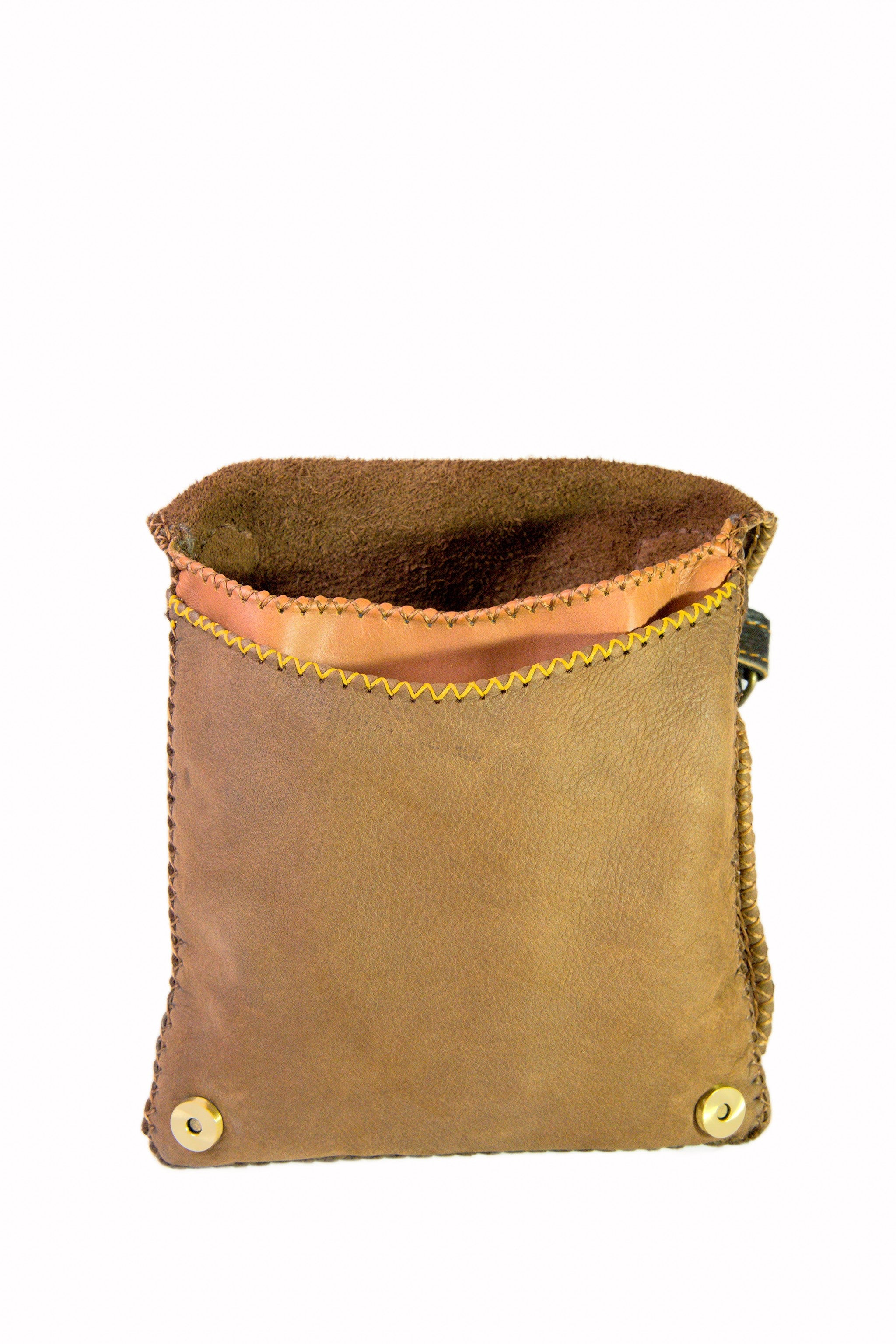 🤎 Bolso de cuero artesanal estilo vintage