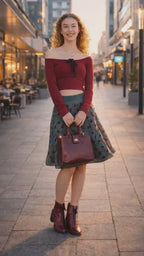 ❤️ Bolso de cuero elegante con bandolera – Sofisticación y funcionalidad